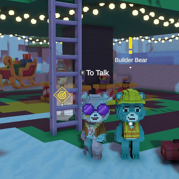0xKKong's tweet photo. @TheSandboxGame @carebears I found a @carebears blue construction worker in Merry Beary Winterfest! 👷🐻 #SeasonsGreetingsTSB https://t.co/BXZcwoKWqA