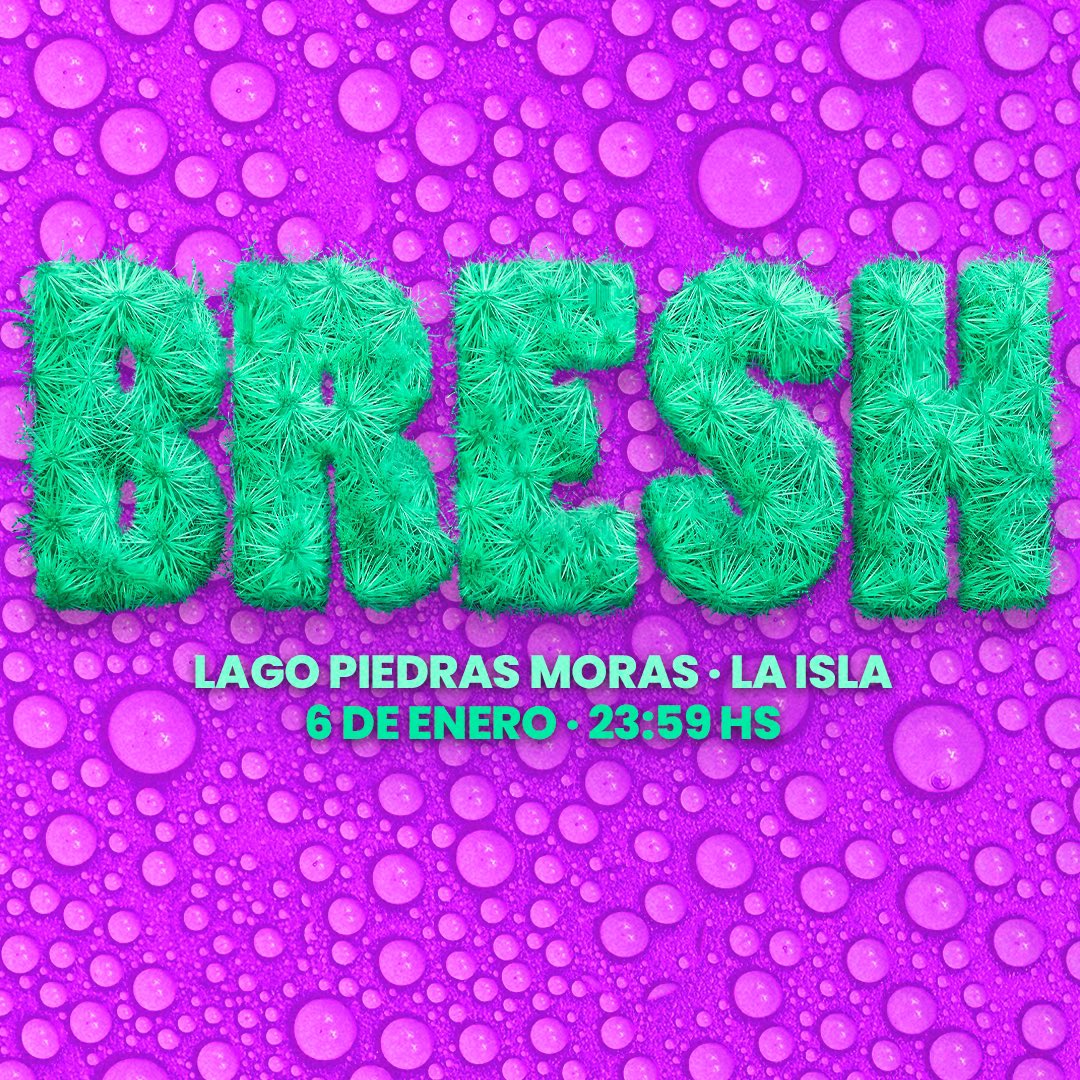 🌸 SORTEO EXPRESS BRESH 🌸

Sorteamos hoy 22hs 5 tickets para <a href="/fiestabresh/">BRESH</a> entre los ganadores 🤞🏼

Retuiteá, seguinos y ya estas participando 💜

Apertura de temporada en #LaIsla 🤩

Tickets generales $1600 🎫👇🏻

breshtickets.com/event/bresh-pi…