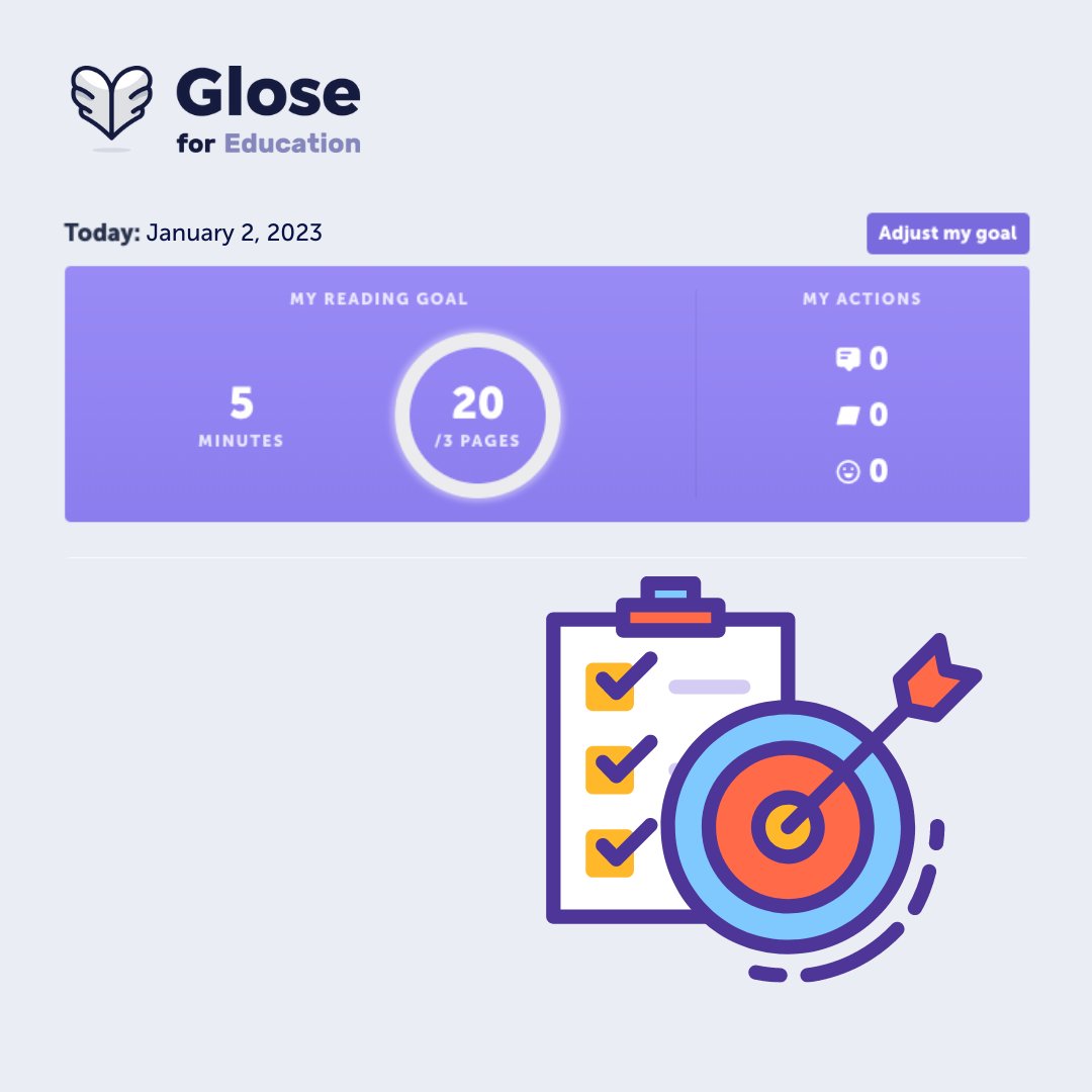 Glose_Ed's tweet image. Create personalized reading goals for every student within the #GloseEducation platform. Then watch students progress in real-time w/automatic updates!

Sounds like a great way to start off the new year!

🎉&amp;gt;🎉&amp;gt;🎉&amp;gt; glose.education 

#DigitalResource #LiteracyLearning