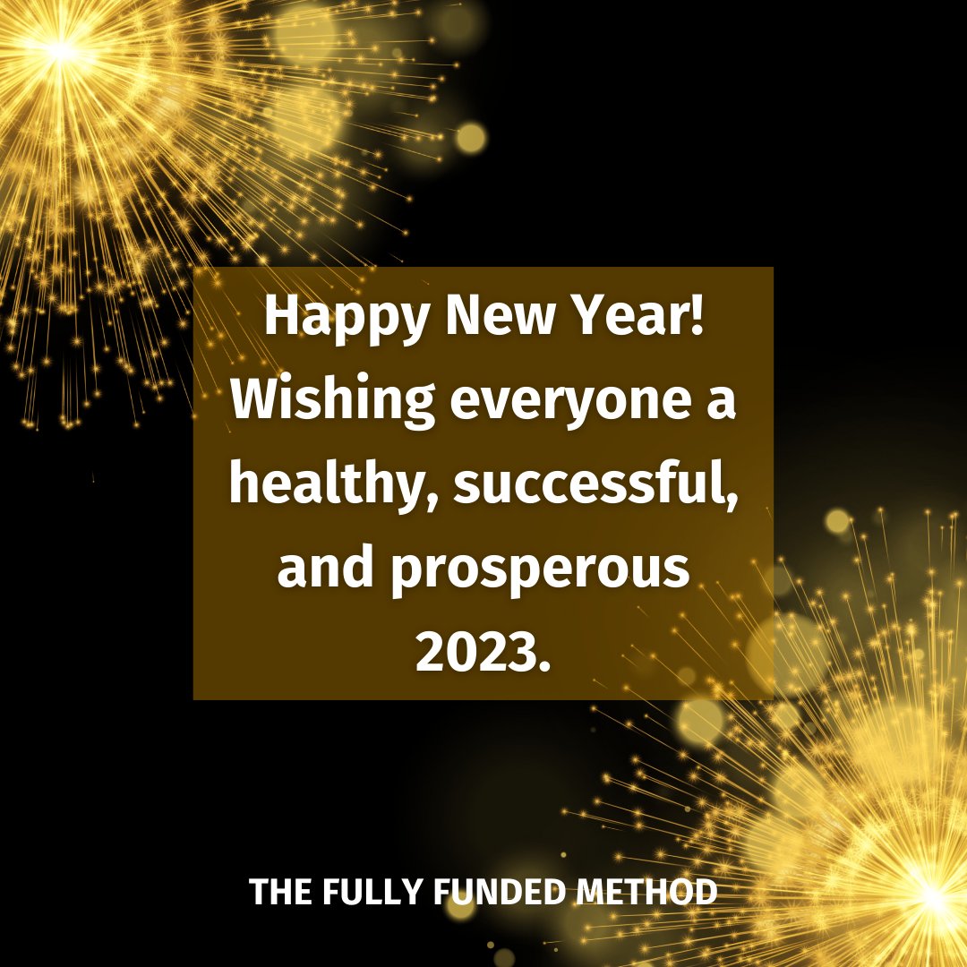 GetFullyFunded's tweet image. A fresh start to the year means new chances to grow and accomplish our goals. Bring on 2023!