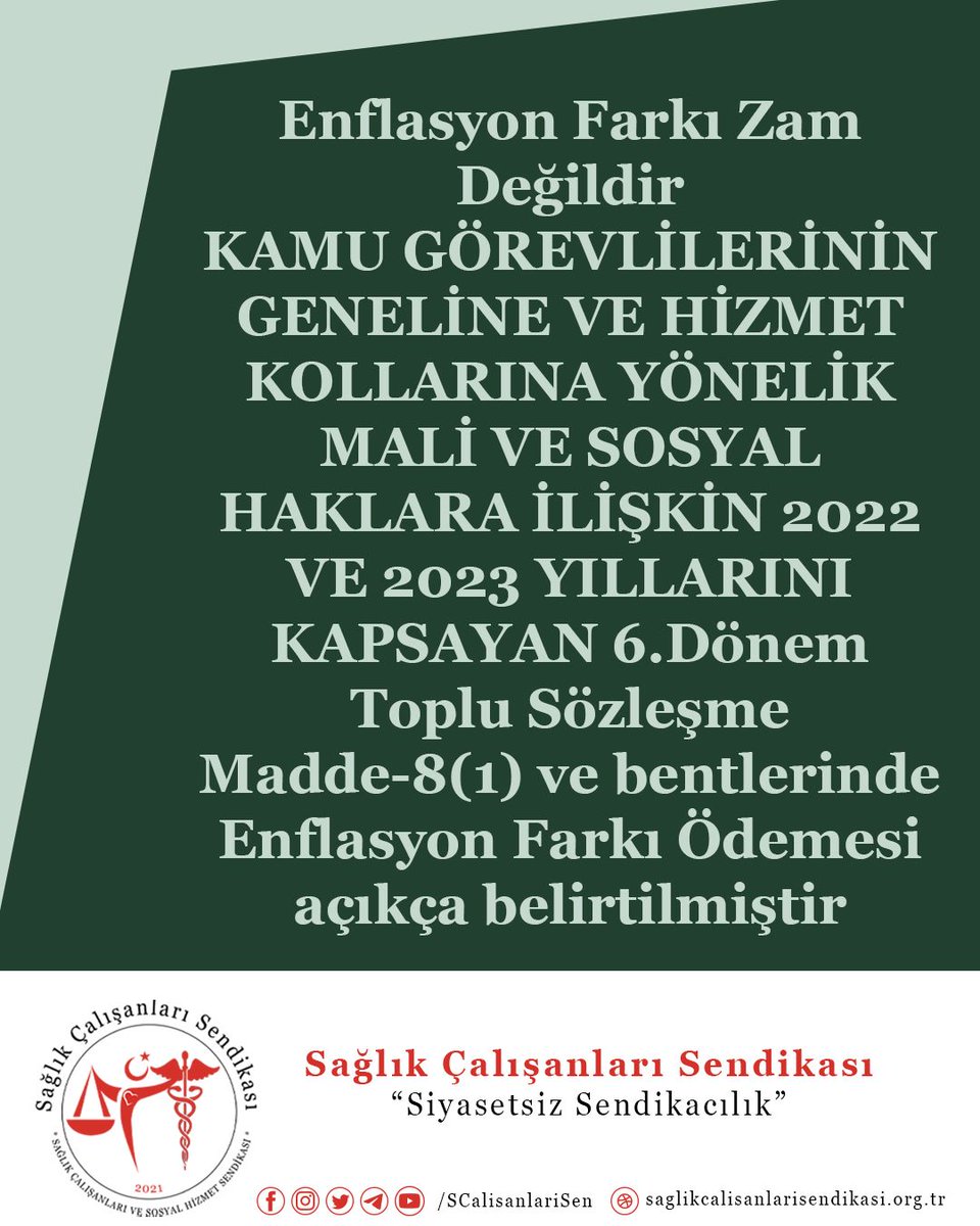 Enflasyon farkı Zam Değildir
Kırmızı Çizgimiz Yoksulluk Üzeri Emekliliğe Yansıyan Tek Kalem Maaş 
Yüzde %100 Zam
#AdilZamİnsancaYasam