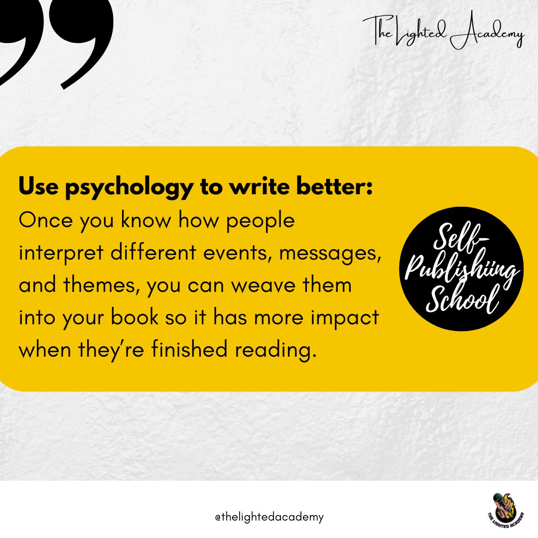 Here's a #MondayTip you definitely need to pay attention to.

Have you ever consciously tried to be psychic or employ a psychological trick when writing? What was the outcome?

#Monday #tip #writing #poetry #poem #poetrywriting #psychology #art