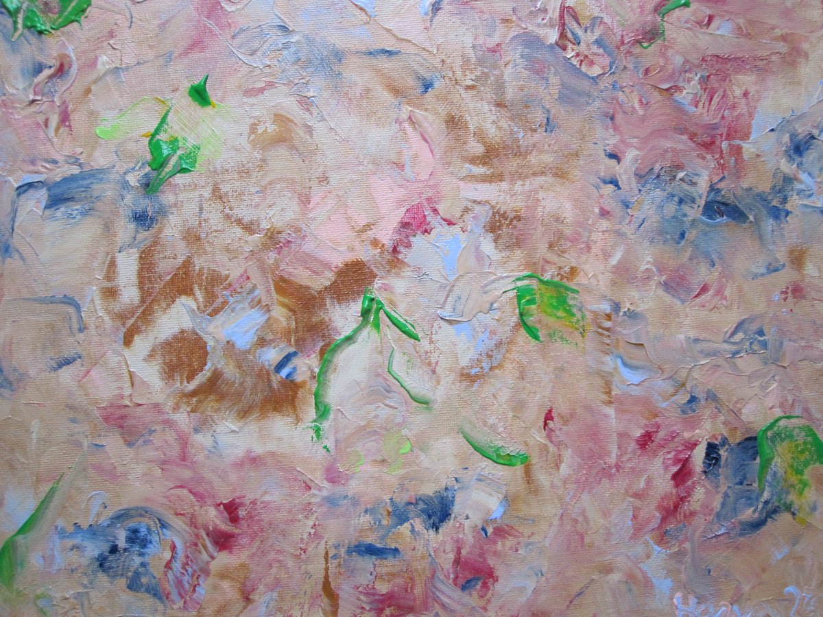 opensea.io/harveykat
"2023"
an original abstract palette knife 11x14 painting transitioned into a NFT. My first completed painting of the new year.