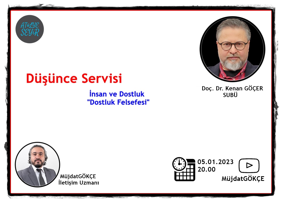 Bu hafta Düşünce Servisi programında konuğumuz Sn. @knngcr Hocamız olacaklar...

Canlı yayınımıza bu linkten >>>  youtube.com/watch?v=b0radn… ulaşabilirsiniz.