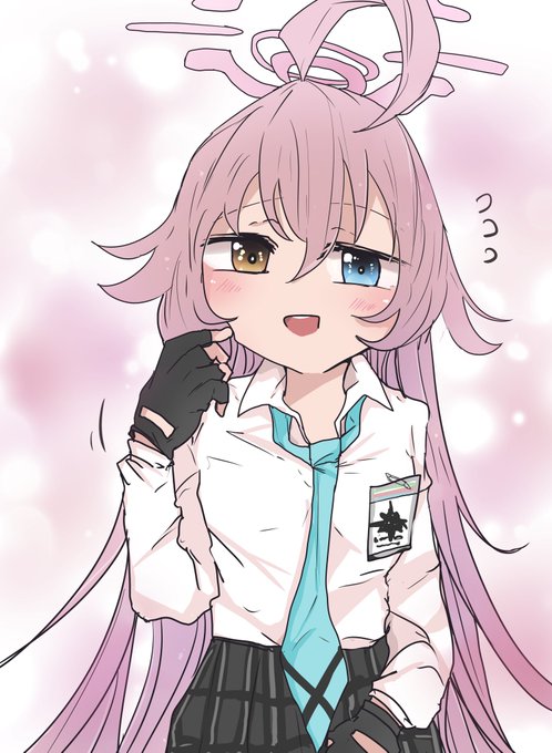 ホシノ誕生日おめでとわず絵 出、出〜〜〜〜!「うへへ〜覚えててくれてたの〜?」って嬉しそうにして欲し奴〜〜〜〜〜 