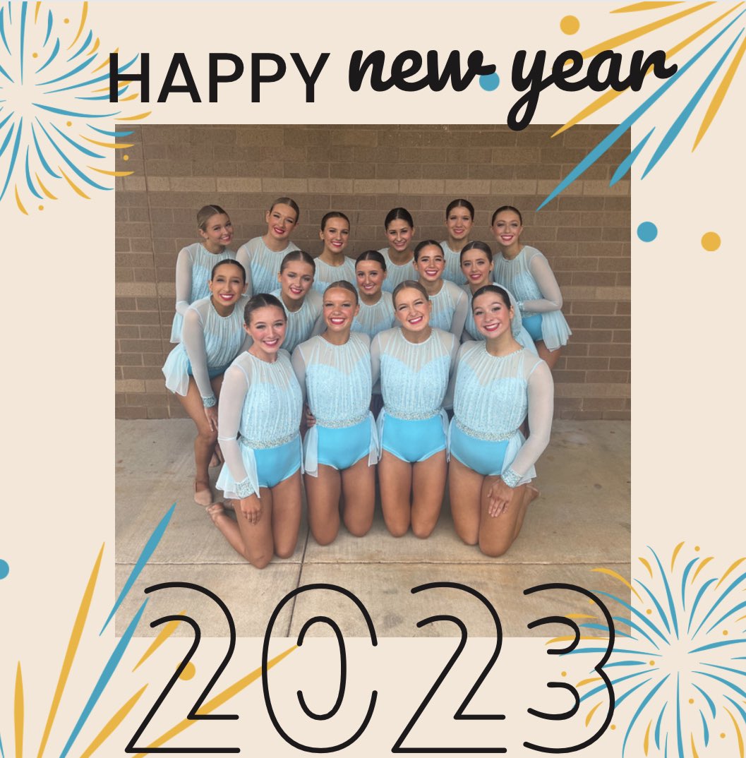Happy New Year from the Pantherettes!! We are so excited to see what 2023 brings! 💙🎉