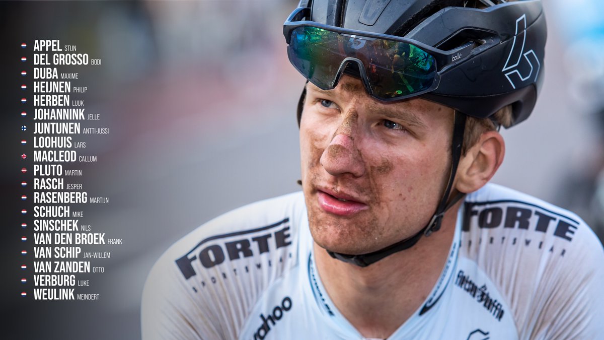 Our 𝗧𝗘𝗔𝗠 for 2023! 🤩

With the latest additions of Philip Heijnen and Jan-Willem van Schip, we're complete for 2023. ✅

#RideToWin #Season2023