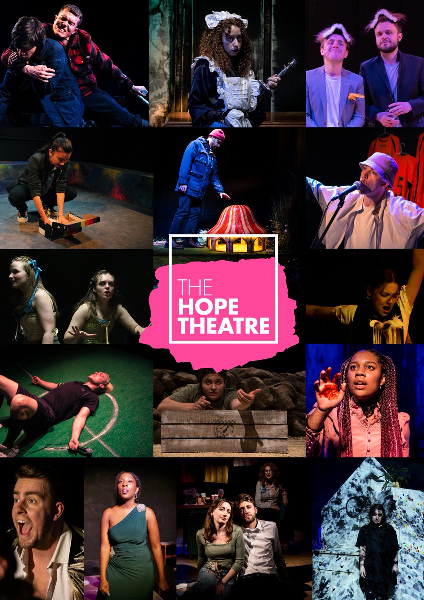 TheHopeTheatre's tweet photo. Today we're remembering some brilliant shows from 2022 and looking ahead to 2023! If you'd like to be part of our programme and have a show to pitch that's dramatic, surprising, and has something to say about the world we live in, email phil@thehopetheatre.com #Hope2023 https://t.co/RbBXIXyQy2