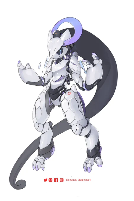 Pokemon x MechaMEW2 