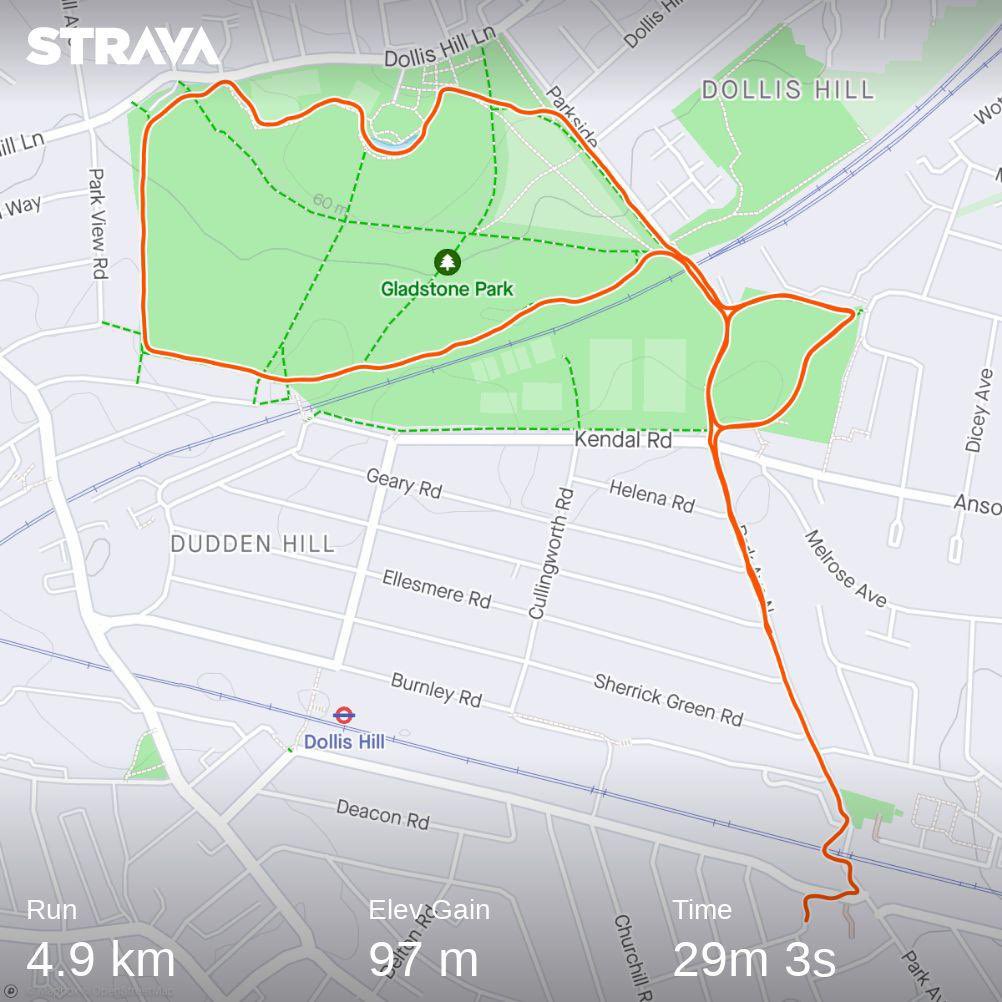 5 months post knee op - running again😊 the watch said 5km, but the App said 4.99! 🤣 #ukrunchat #teacherswhorun ⁦<a href="/TeachersRunClub/">TeachersRunClub</a>⁩
