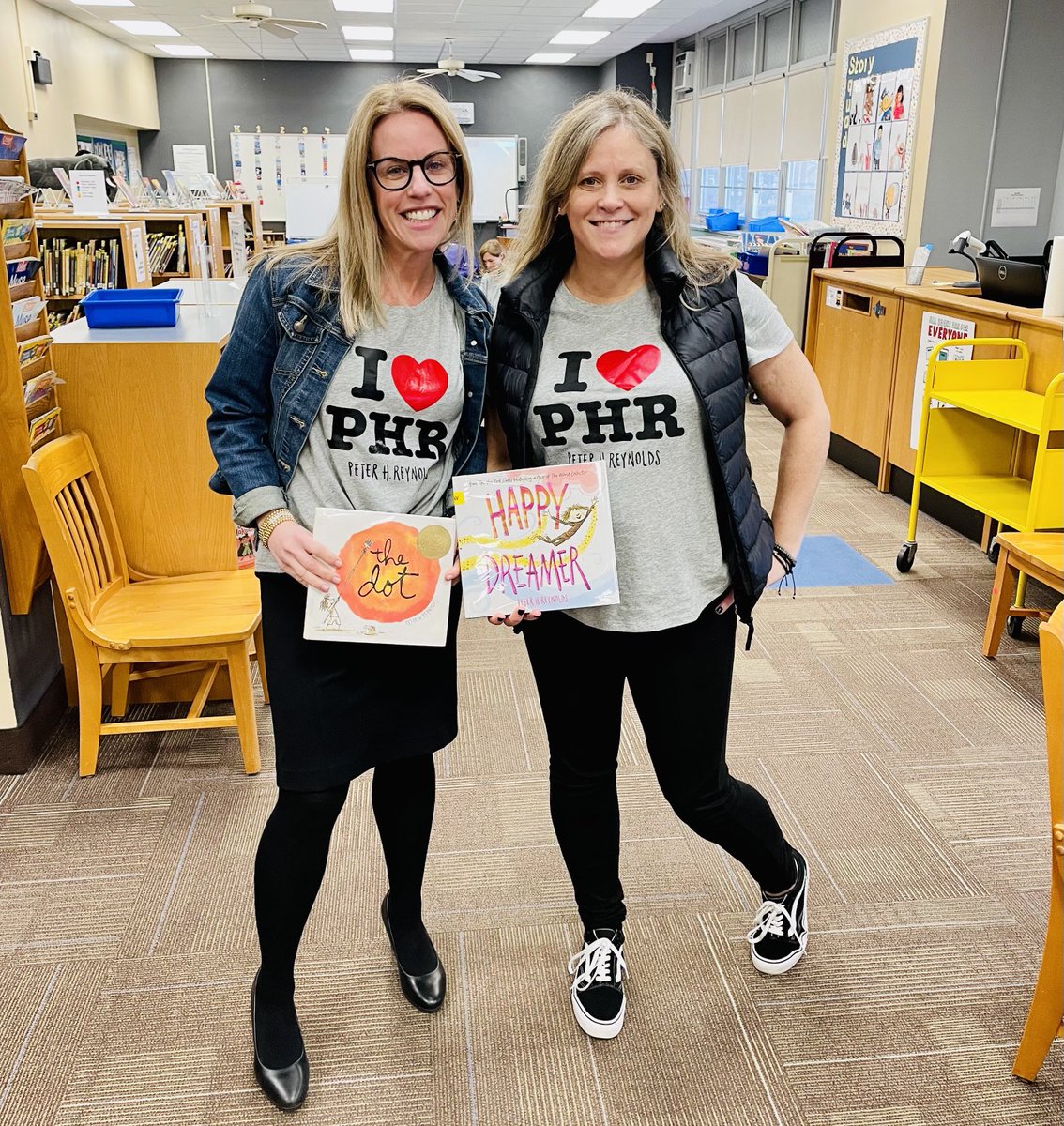 We ❤️ Peter Reynolds and the messages he shares in all of his awesome books.  Welcome 2023. #TeamSomerville #Somerville