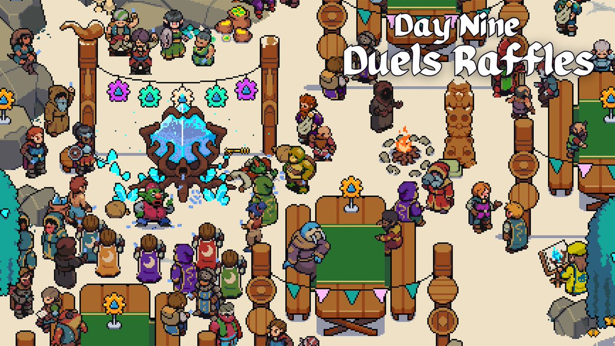 DeFiKingdoms's tweet photo. It's Day Nine and we're celebrating Raffles! To enter to win today's prizes, comment here with a reason that you love raffles! #12DaysofDFK https://t.co/S2vySxBIN3