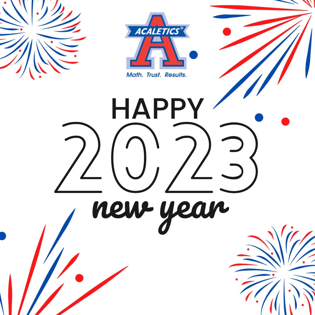 ACALETICSMath's tweet photo. We wish your schools and students the very best in 2023! Let's work together to make it a year of unprecedented achievement for our kids.
#ACALETICS #ACALETICSmath #matheducation https://t.co/r0gHIpnbTa