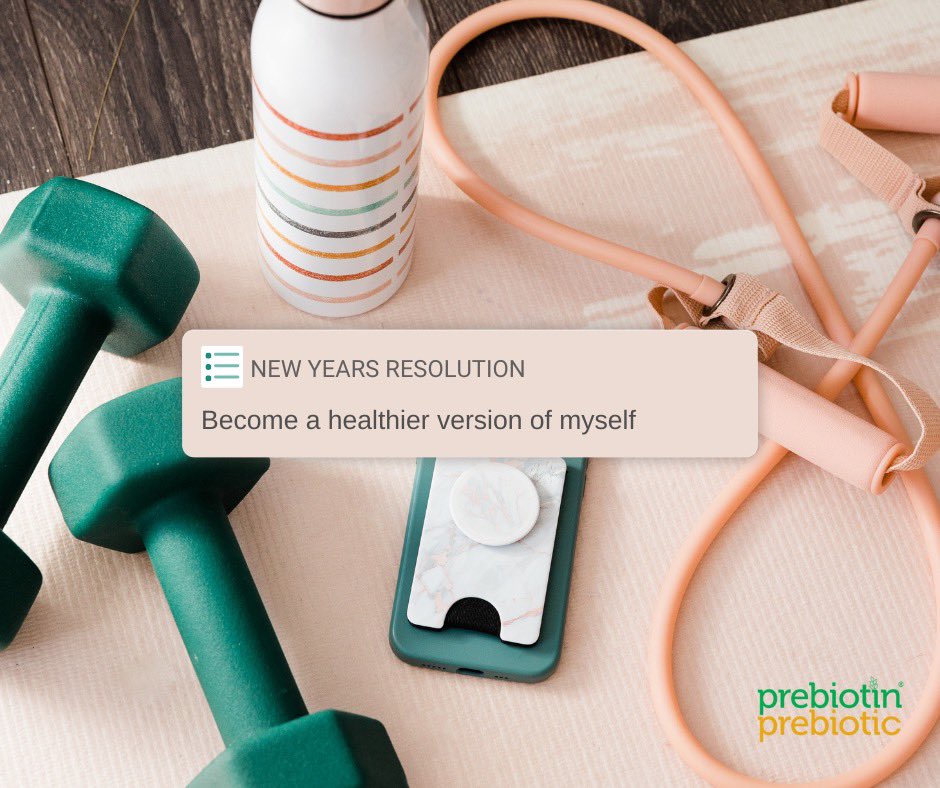 Prebiotics's tweet photo. Looking to become a healthier version of yourself this new years? Start by implementing more prebiotic fiber into your diet with Prebiotin! https://t.co/rBtMCGoXId