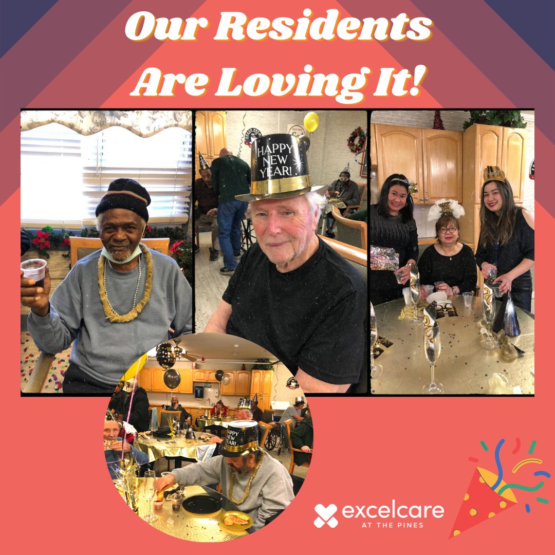 excelpines's tweet photo. Residents at ExcelCare Pines definitely know to have a New Year Blast!

Thanks to our staff for hosting an amazing party while making all the necessary arrangements for our residents' 2023 celebrations.

We wish you all a happy 2023!

#NewYear2023 https://t.co/cJOwZiZ68n