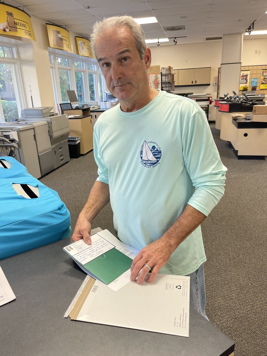 stallingsteam's tweet photo. @BrentleyGC It has been mailed to the other @stallingsgolf 😢 https://t.co/CqLaY4n2Dv
