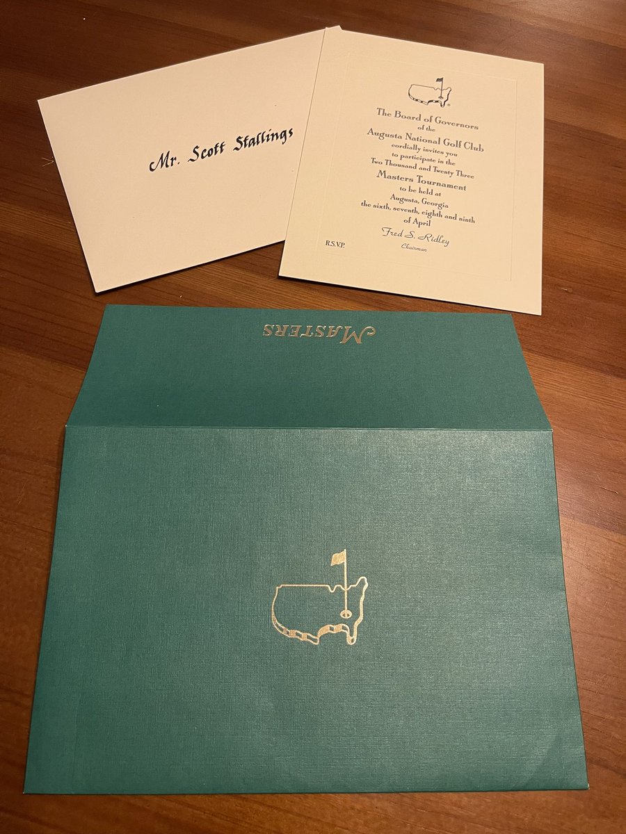 stallingsteam's tweet photo. @BrentleyGC It has been mailed to the other @stallingsgolf 😢 https://t.co/CqLaY4n2Dv