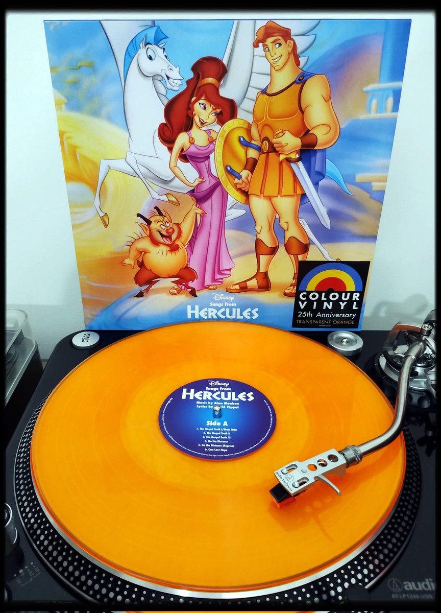 @DisneyMusicEmp @Disney #NowPlaying #Hercules (25th Anniversary) #Soundtrack #Lp #Vinyl #Vinilo #Instavinyls #Instavinyl #Turntable #Disco #VinylCollector #VinylCollection #Music