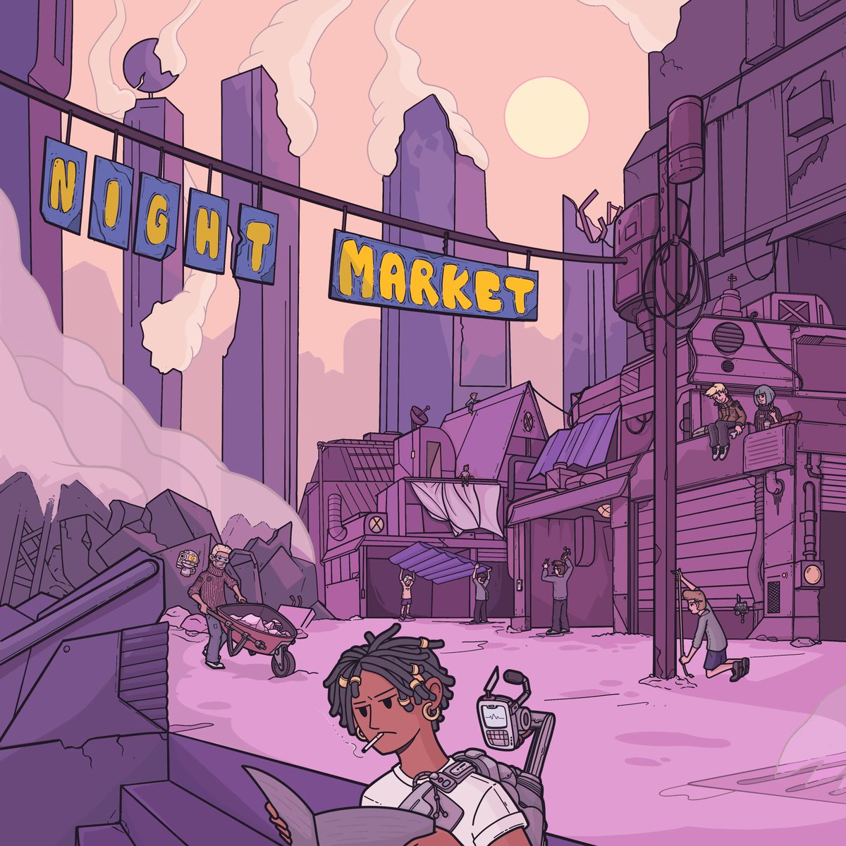 Solana City has witnessed chaos. 

However, amidst all the rubble and debris, the rebels have doubled down on rebuilding this ecosystem and taking it to new heights. 

We call ourselves the Motley Friends. Join us at <a href="/nightmarketio/">🍅$SAUCE</a>.

All interactions considered.