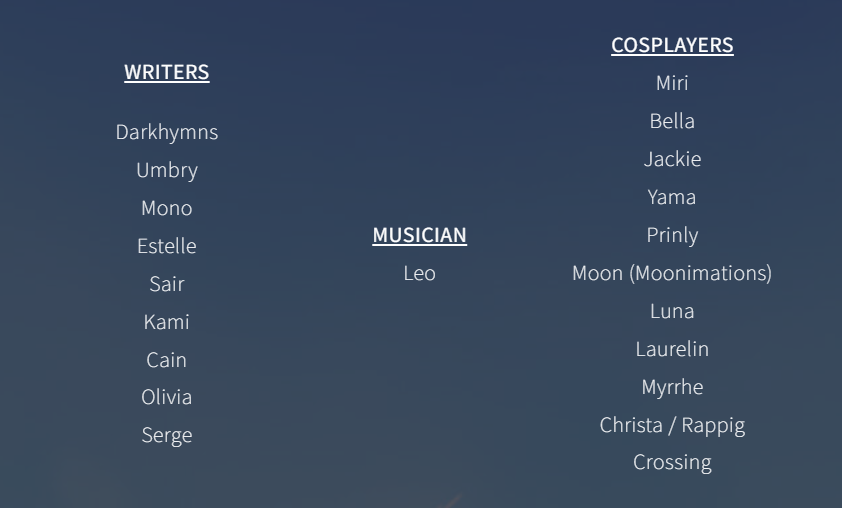 tosrcountdown's tweet photo. Hey everyone!

Tales of Symphonia Remastered is now just a little over a month away. To celebrate, our countdown will be a month-long event, starting✨January 17, 2023! ✨

Here are our contributors for the countdown. Totaling 78 artists, 9 writers, 10 cosplayers, and 1 musician! https://t.co/eI6khqMP1g
