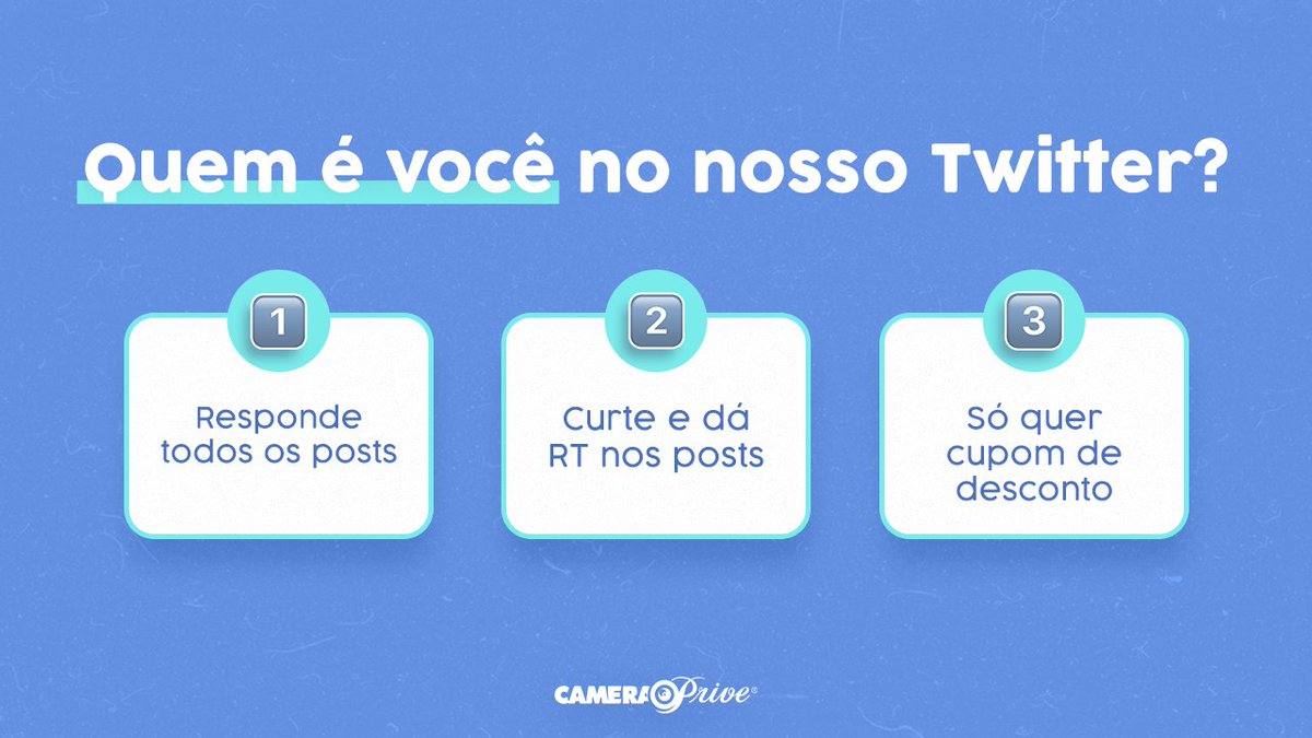 cameraprive's tweet photo. Diariamente divulgamos vários cammodels do Camera Prive que você precisa conhecer! Por aqui rola posts pra vocês interagirem, cupons de desconto, brincadeiras com bônus, divulgação de promoções e muito mais...

Agora, queremos saber, reage aí quem é você aqui na nossa timeline. https://t.co/70CeFKmSPC