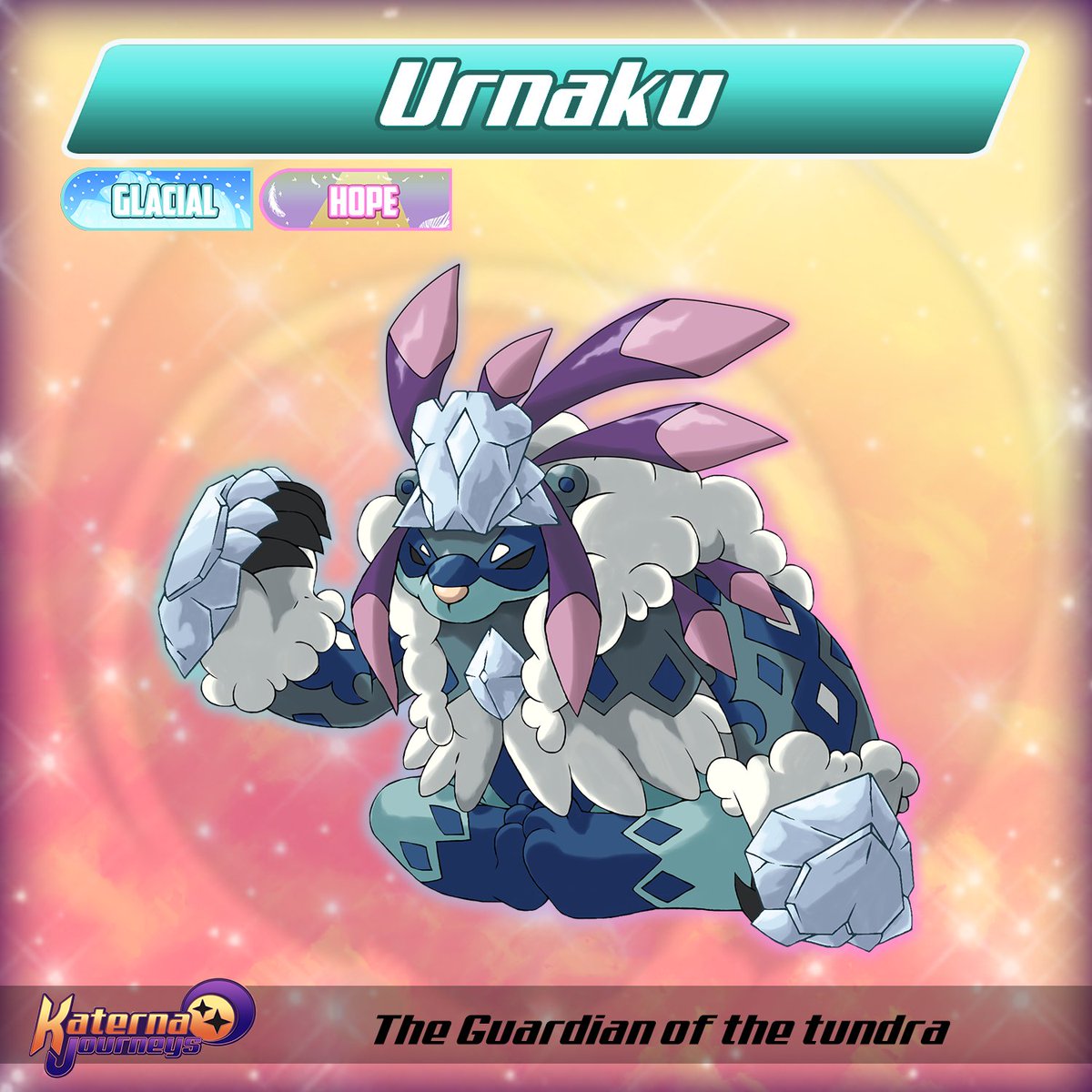KaternaJourneys's tweet photo. "like an avalanche, our cold guardian wont let alive any evil in his mountains, and wont leave unprotected any innocent"

@AntaresKat01 @GRaptor28 @KariagoRW 
#Pokemon #fakemon #indiegame #gamedesing #katerna https://t.co/RBoL6RzyXu