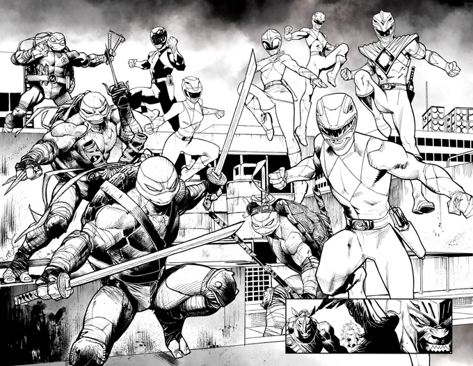 #MMPR/#TMNT II #1 