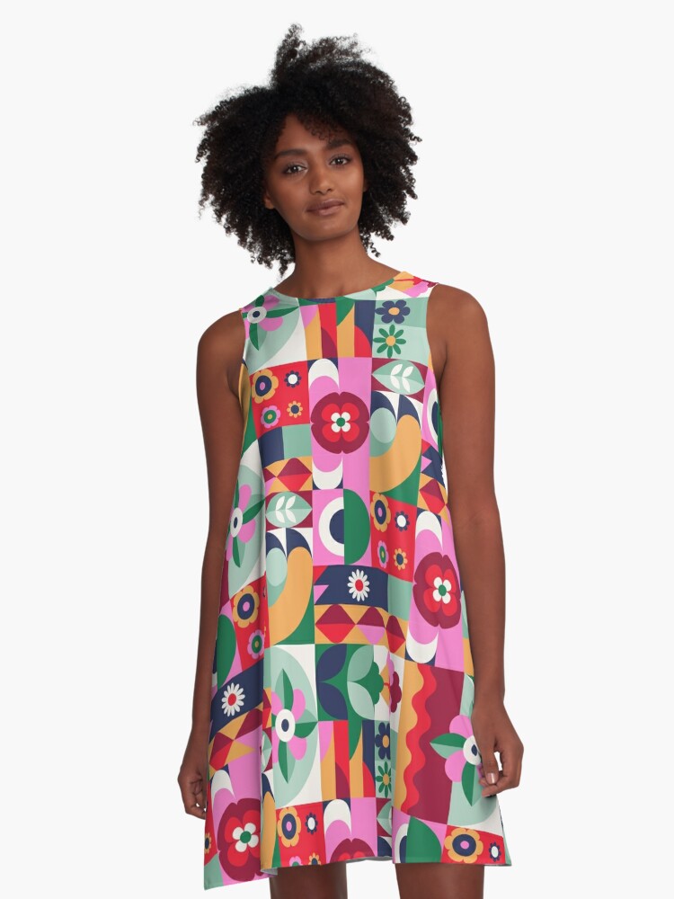 Get my art printed on awesome products. Support me at Redbubble #RBandME:  redbubble.com/i/dress/Flat-G… #findyourthing #redbubble #dress #dresslikeshu #fashion #FashionGate