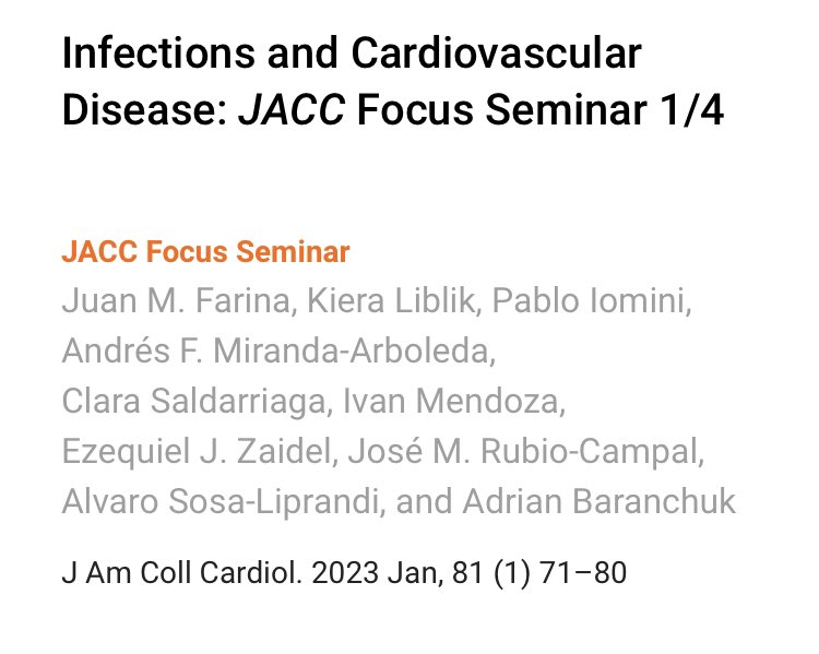 JACC Journals on Twitter "RT clara_clarais Don’t miss this focus