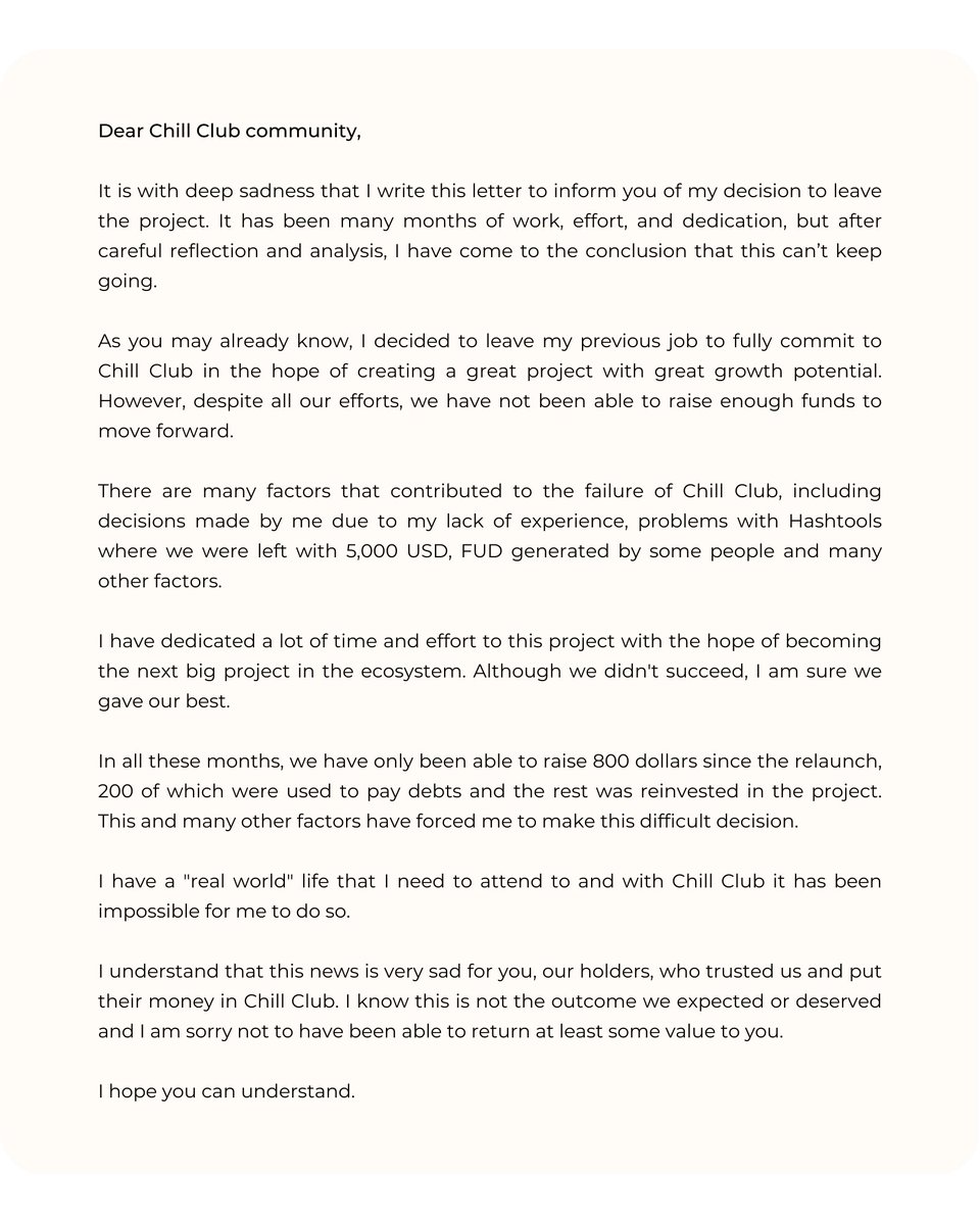 Chill Club | 51% Minted tweet media