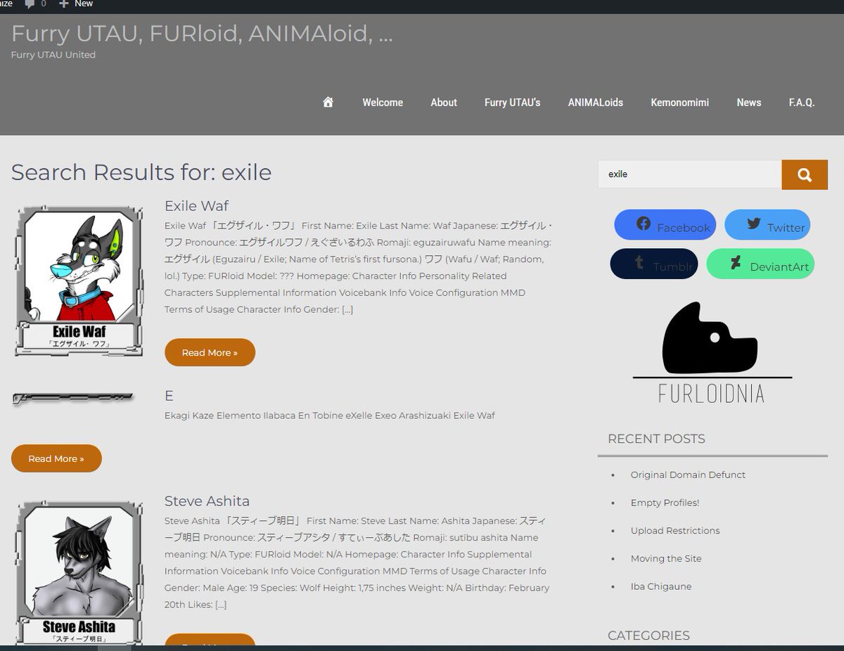 FURloids's tweet photo. Made screens before and after the editing cleanups.

#furryUTAU #furloid #furloids #UTAU #kemonohitoUTAU #UTAUkemonohito #獣人UTAU #UTAU獣人 #UTAUFur https://t.co/JvFP5v8lBu