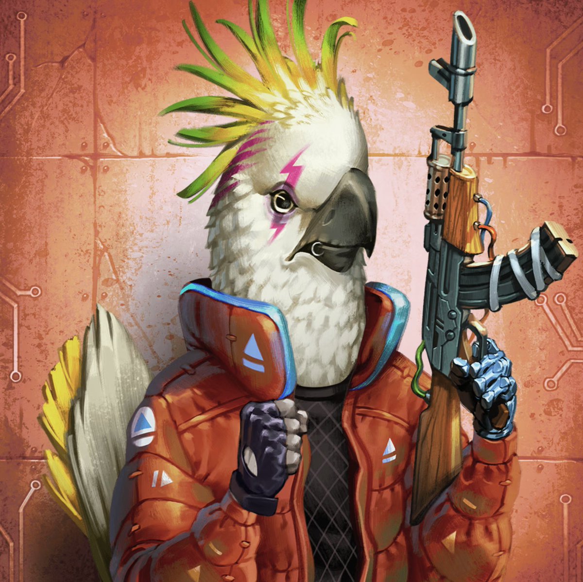 Fred, from Psycho Airthieves 🔥
Free minting on survivewilds.com 🚀