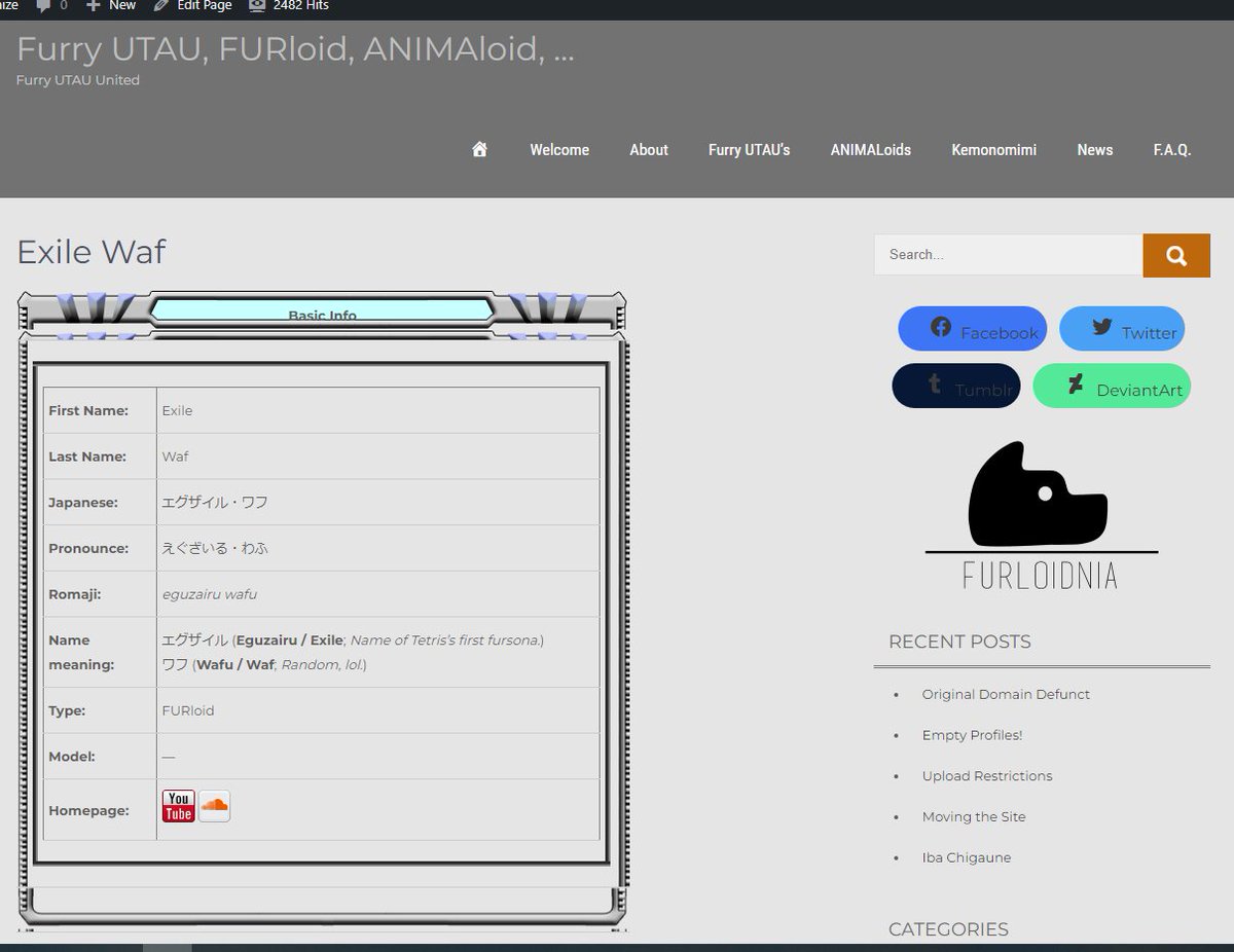 FURloids's tweet photo. Made screens before and after the editing cleanups.

#furryUTAU #furloid #furloids #UTAU #kemonohitoUTAU #UTAUkemonohito #獣人UTAU #UTAU獣人 #UTAUFur https://t.co/JvFP5v8lBu
