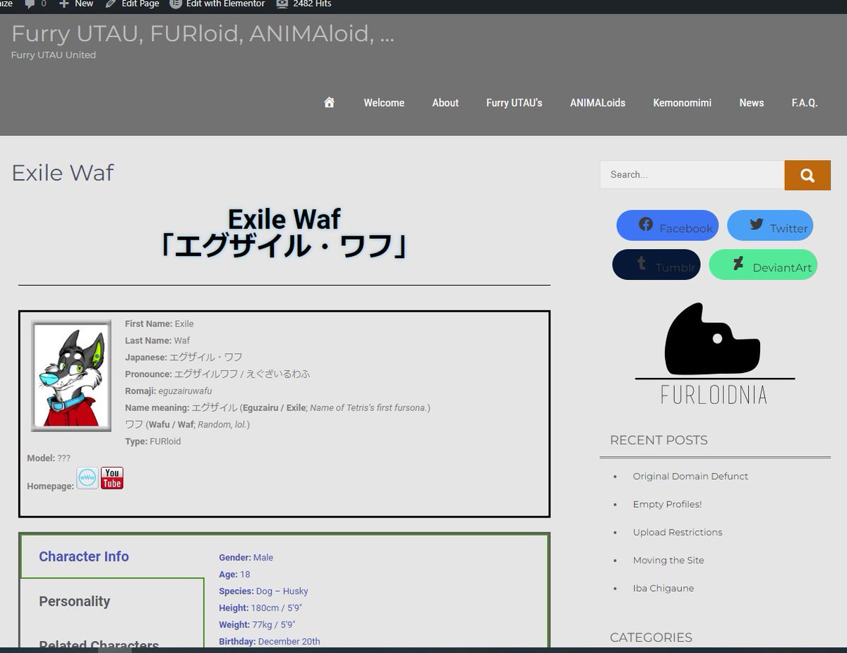 FURloids's tweet photo. Made screens before and after the editing cleanups.

#furryUTAU #furloid #furloids #UTAU #kemonohitoUTAU #UTAUkemonohito #獣人UTAU #UTAU獣人 #UTAUFur https://t.co/JvFP5v8lBu