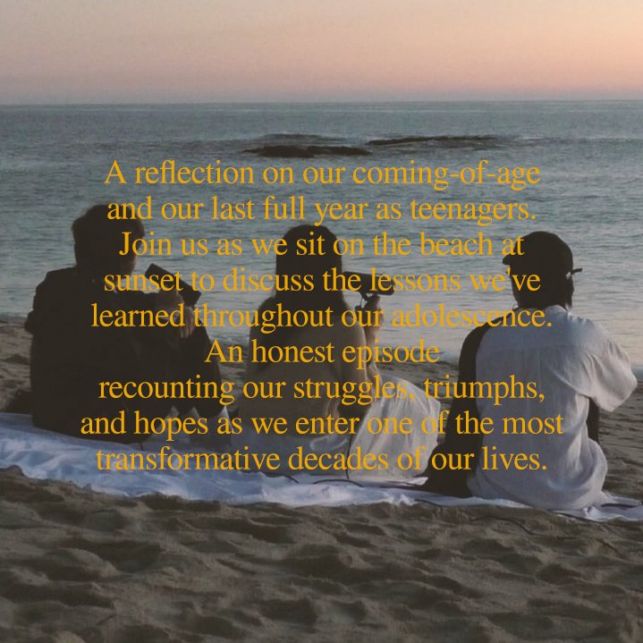 join us for our last episode of the year <3