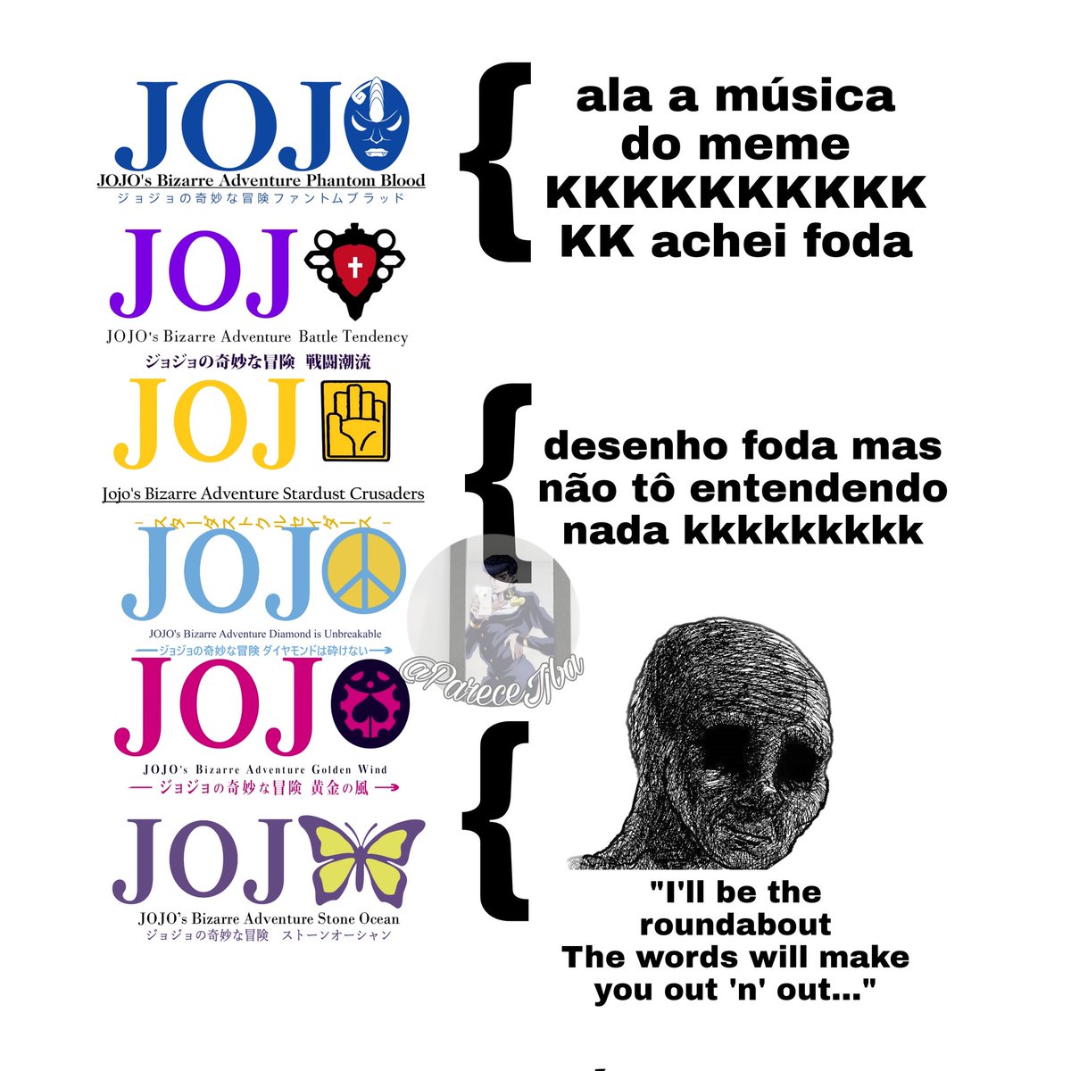 Personagens e pessoas q parecem ter saído de JoJo tweet media