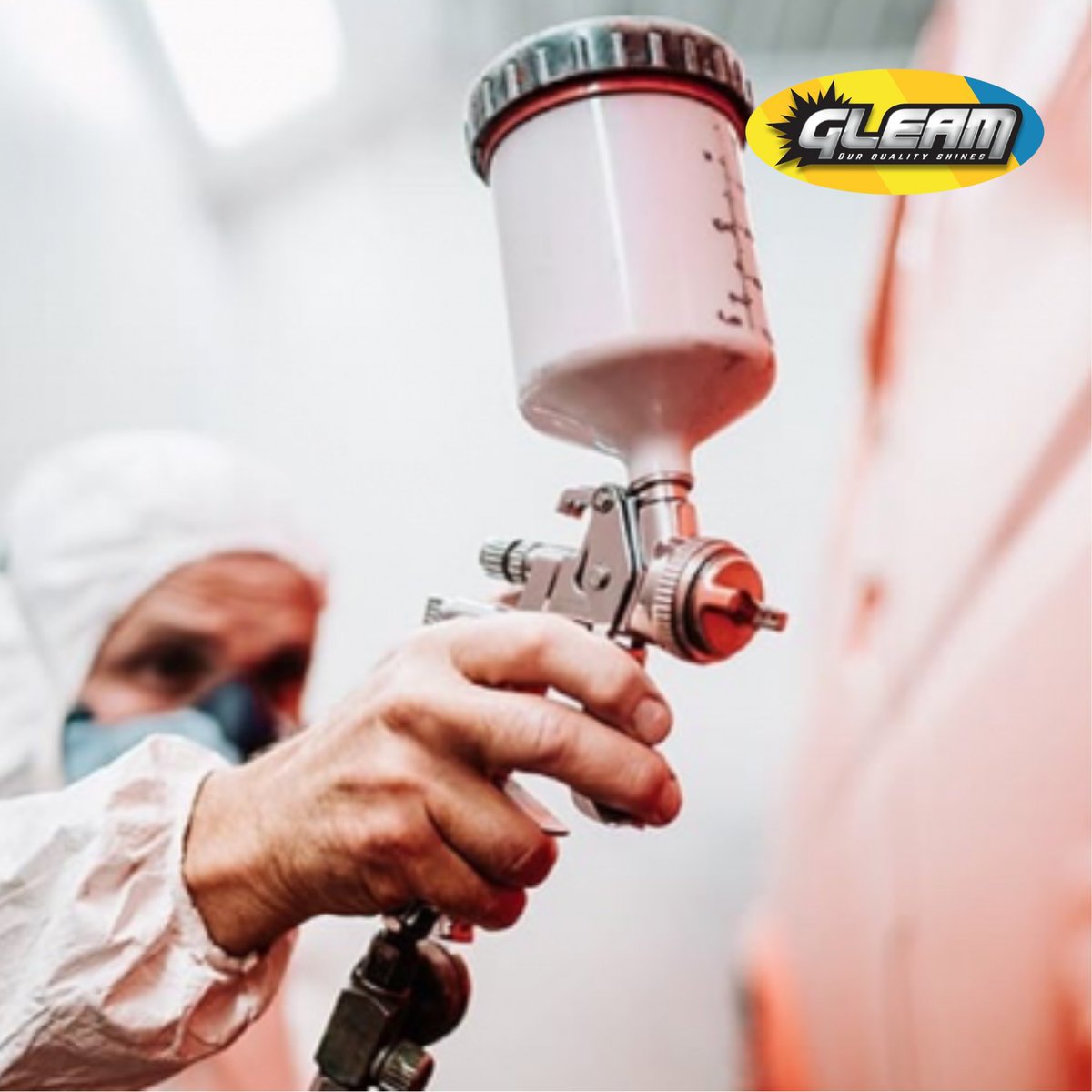 GleamAutoFinish's tweet image. A good, functioning spray gun is your most important tool when refinishing autos. If it’s not working the way it should be, you may be in trouble. 
#GleamAutomotiveFinish #AutoPaintShop #CarPaintShopsNearMe #CarPaintingNearMe #CarTouchupPaint #CarsPaintStore #CarCoating