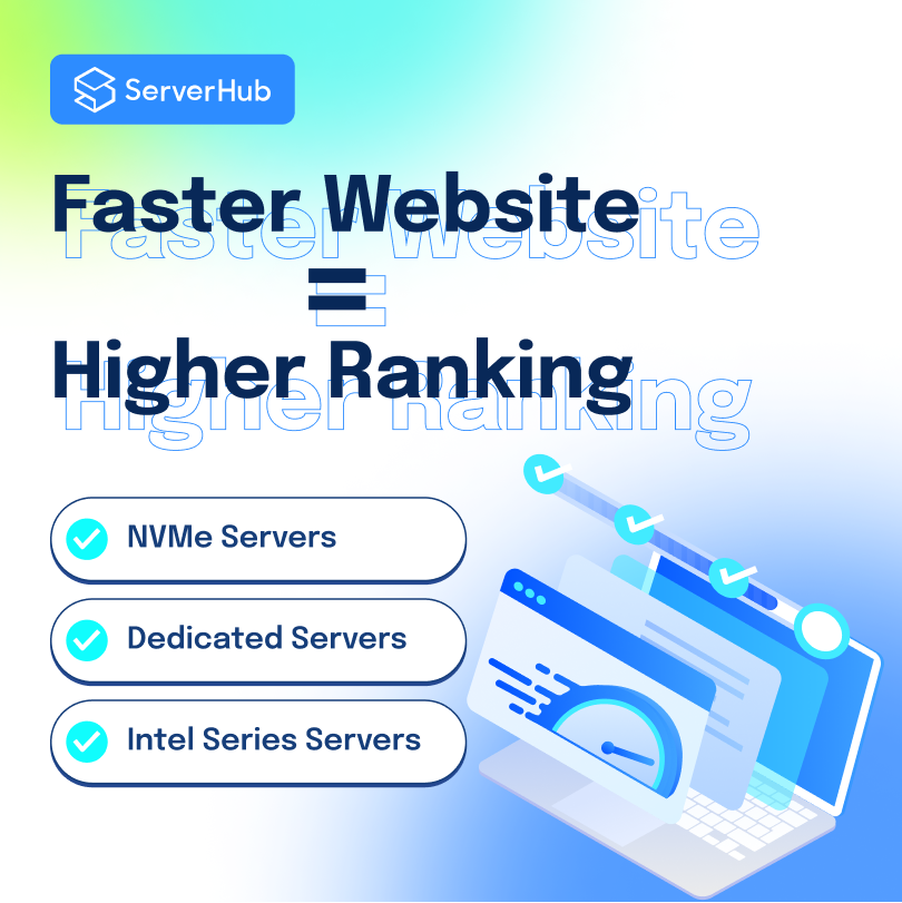 ServerHub's tweet image. Increase your website visitors, and use faster servers from Serverhub. Fast, reliable NVMe servers, Intel Xeon Series, and more.

#fastservers #dedicatedservers #vps #NVMe #IntelXeon #reliableservers