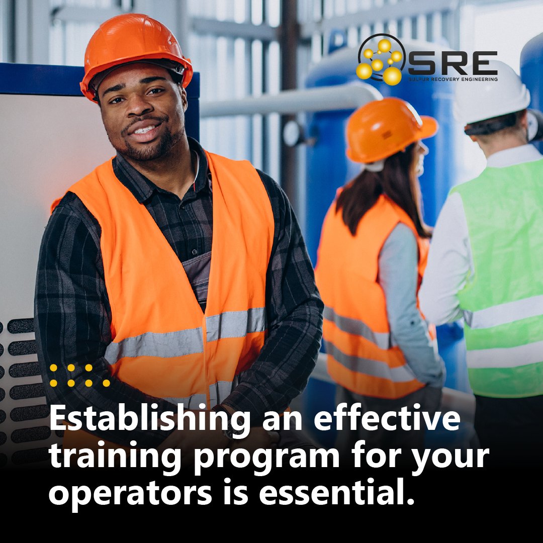 SulfurRecovery's tweet photo. Establishing an effective training program for your operators is essential. SRE provides on-site Sulfur Recovery Seminars for Operators and Engineers.

Visit our website to learn more.
https://t.co/JVqvAQJKYC

#workplacesafety #safetyengineer https://t.co/Kol9vnPITB