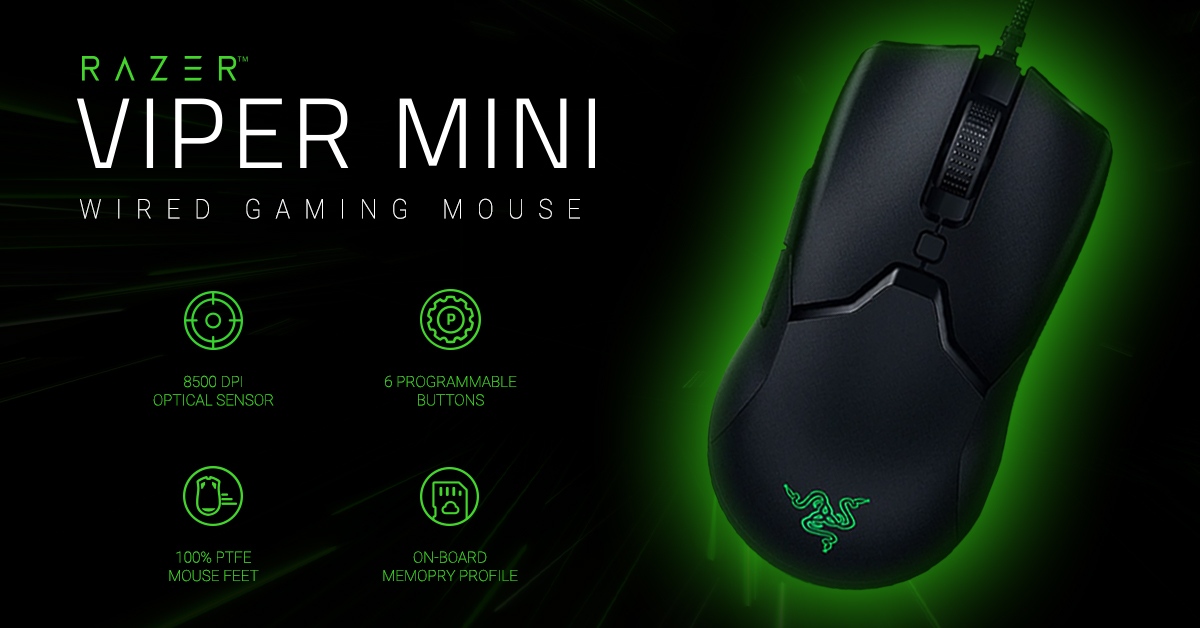 CC_Deals's tweet photo. Absolute game control now belongs in your hands with #Razer Viper Mini Gaming Mouse 🖱️
🛒 https://t.co/LKP9tkopVU
-----------
#gamingmouse #mouse #dpi #gaming #sale #vipe #vipermini https://t.co/YlU4kMFBSK