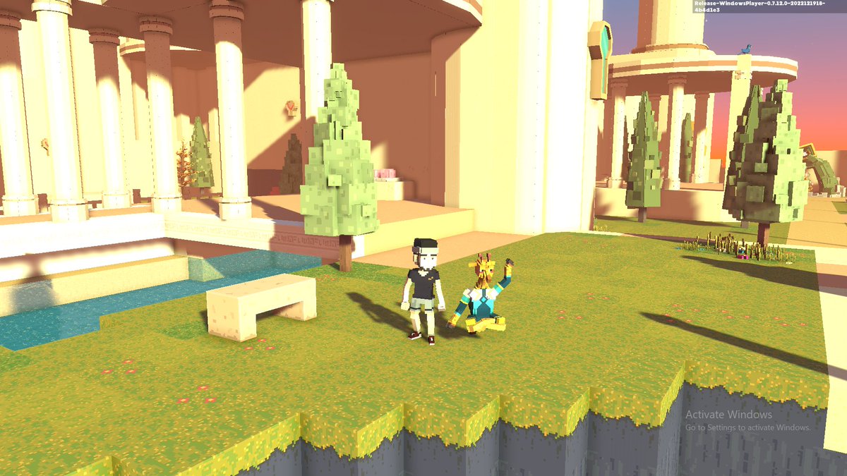 ReneeGabriel12's tweet photo. @TheSandboxGame I found the peaceful Giraffe in The Multiversity! 🦒 I participated in the #SeasonsGreetingsTSB challenge for a chance to win an NFT! https://t.co/utS5CM7UGf