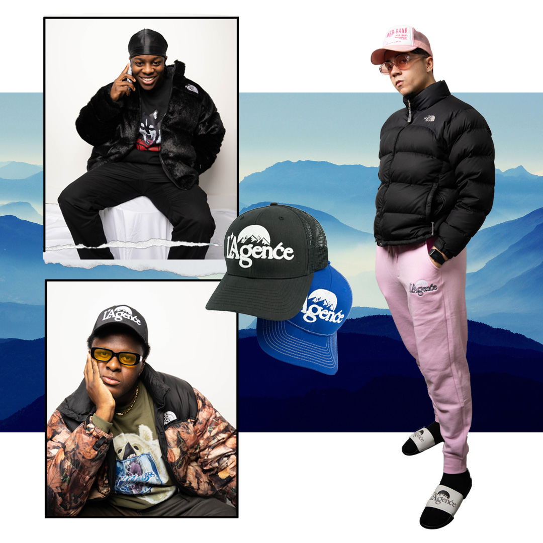 Thanks for all the love and support with the L'Agence campaign so far ‼️ 😈😈 Only 4 days left to grab it before it's gone forever, so we wanted to do a little giveaway for you guys!! agencyofficial.com⛷️WE ARE GIVING AWAY A FULL OUTFIT TO A RANDOM PERSON WHO RETWEETS!🕺🕺