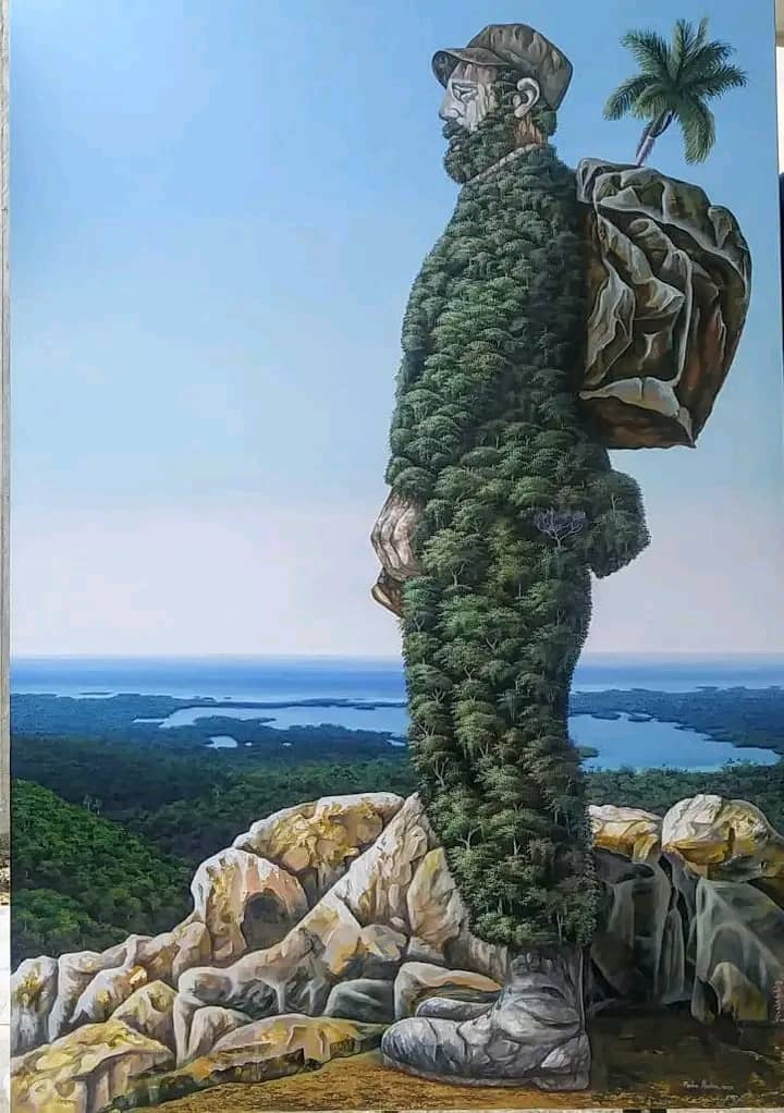 Alegría inmensa en #Bayamo, el jefe y sus barbudos entran victoriosos. Hoy a 64 años seguimos siendo eternos jóvenes rebeldes. #JuntarYVencer 🇨🇺.