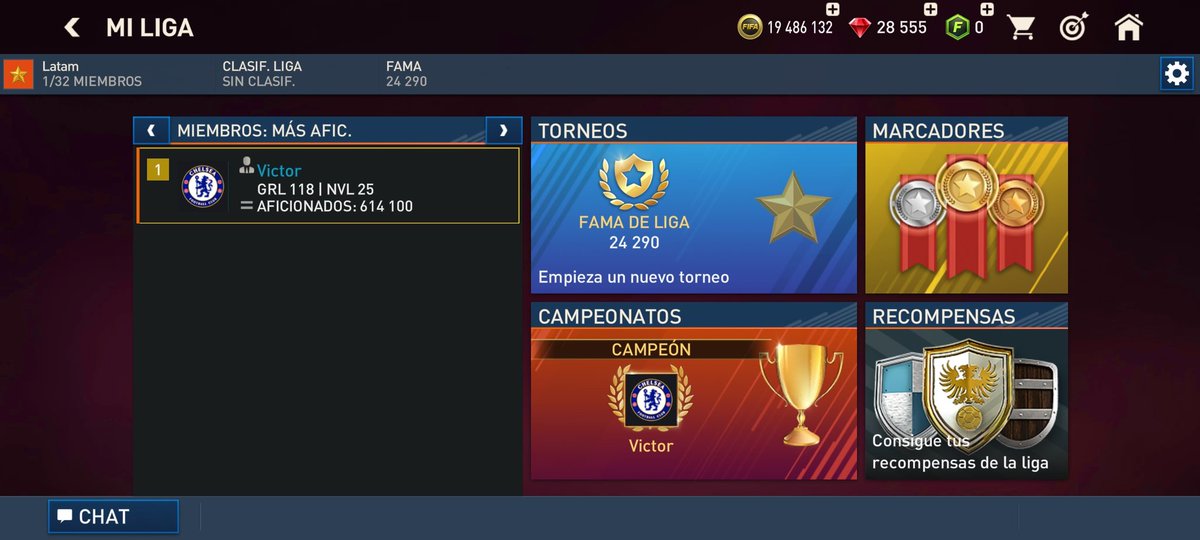 vichristo's tweet photo. Busco jugadores con GRL mínimo 106 y aficionado mínimo 500K y que sean activos @tutiofifa https://t.co/3ABvVOF8oD