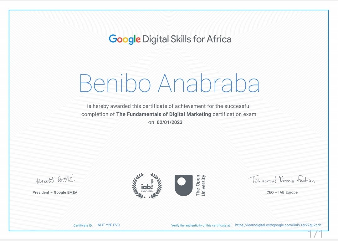 BfAnabs's tweet photo. @NITDANigeria Thank you. https://t.co/D212VaMCSM