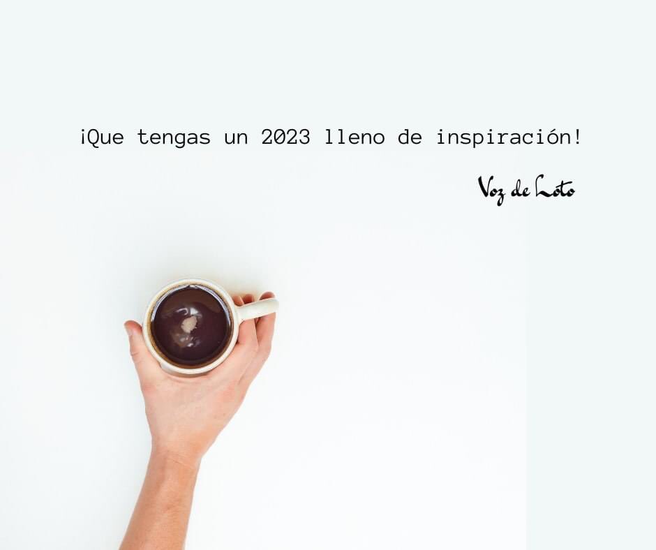 VozLoto's tweet photo. ¡Por un 2023 lleno de libros!

#vozdeloto https://t.co/ycYmoP6ZTP
