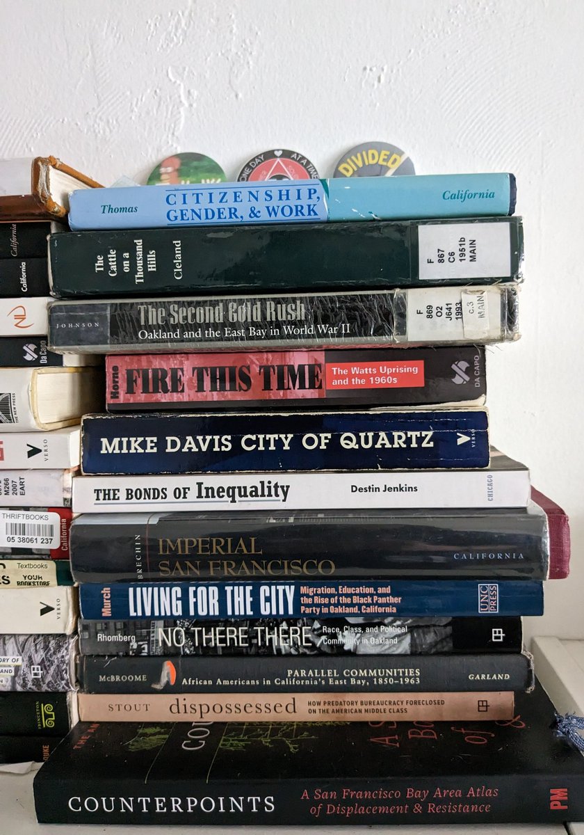 TAing a class on California geographies this semester 💫