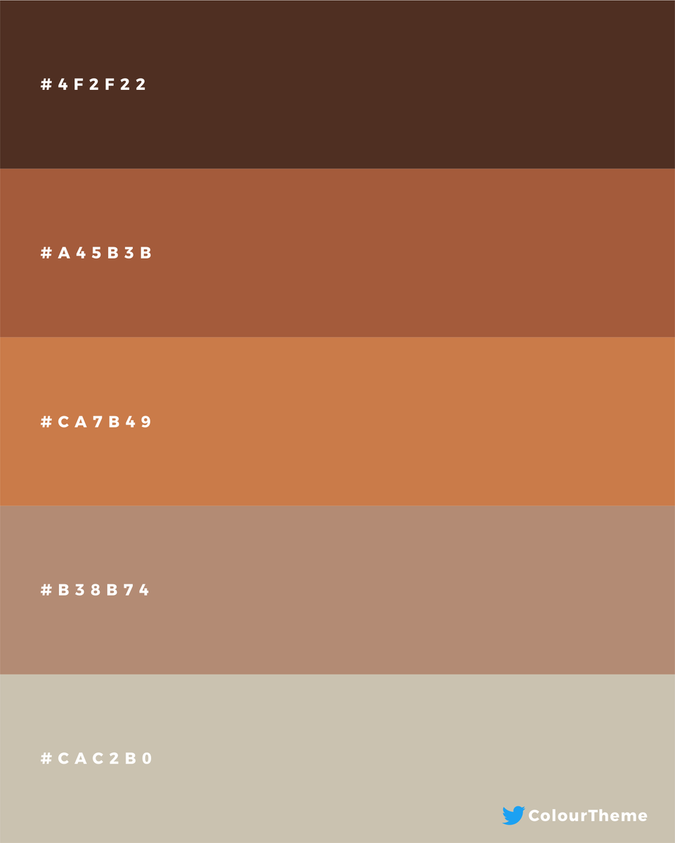 ColourTheme's tweet photo. Palette 1

#ColourTheme https://t.co/dFJL2nKO65