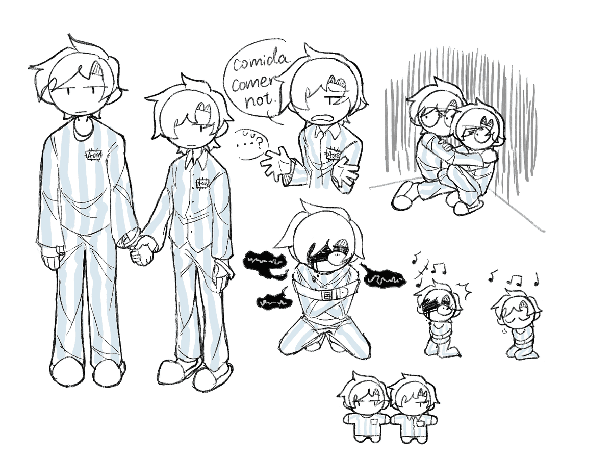 Pinistooshort's tweet photo. An au,but Mark and Cesar are almost MAD.Dissociative anxiety.p
*being studied https://t.co/7cFWjPQjMi