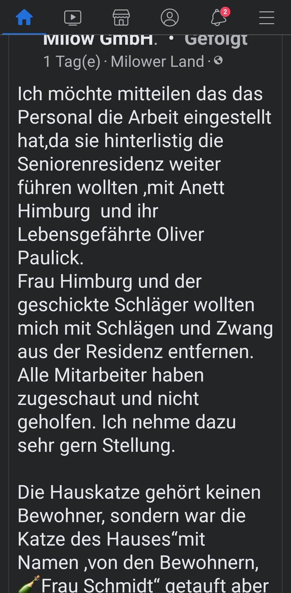 ZaubZum's tweet photo. @Zaenkel Der Fall bekommt eine Stellungnahme. 

Die Inhaberin des Unternehmens erklärt den Fall zu einer Problematik eines feindlichen Übernahme versuchs durch ihr eigenes Personal. 

Eine sehr verwirrende fb Stellungnahme. https://t.co/k5FXb23Sxq
